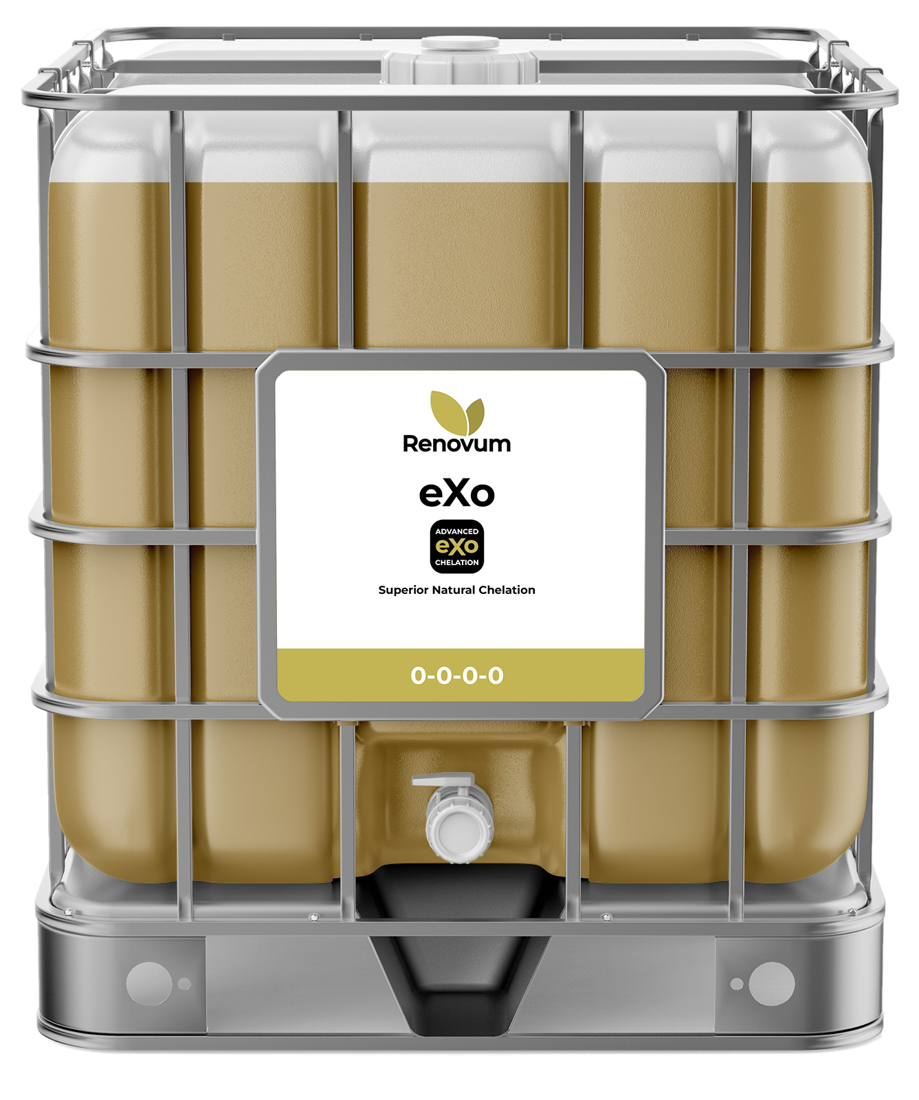 Renovum eXo — superior natural chelation IBC tote